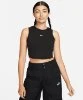 Resim Nike Sportswear Chill Knit Tight Cropped Mini-Rib Tank Top