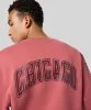 Resim Nike Chicago Bulls Courtside Fleece Crew-Neck Sweatshirt