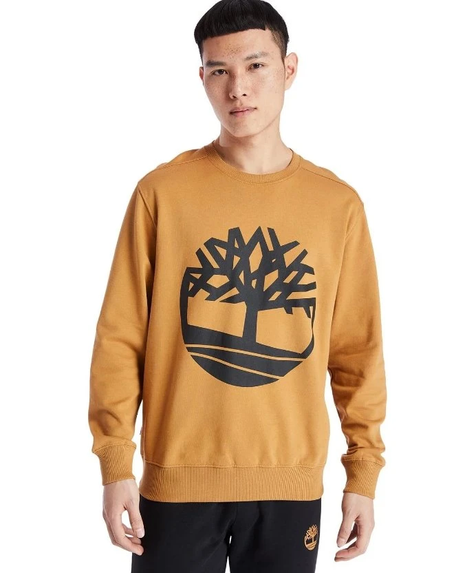 Resim Timberland Core Tree Logo Crew Neck Sweatshirt (Regular Bb)