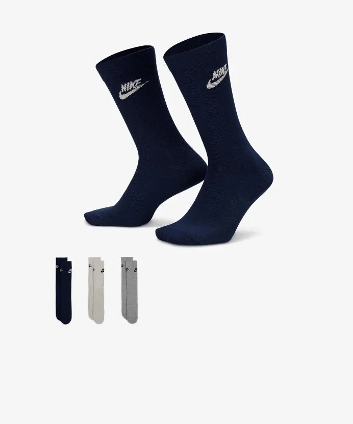 Resim Nike Sportswear Everyday Essential Crew Socks