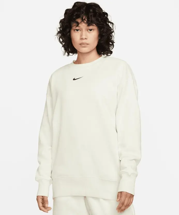 Resim Nike Sportswear Phoenix Fleece Oversized Crew-Neck Sweatshirt