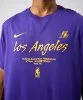 Resim Nike Los Angeles Lakers Essential NBA T-Shirt