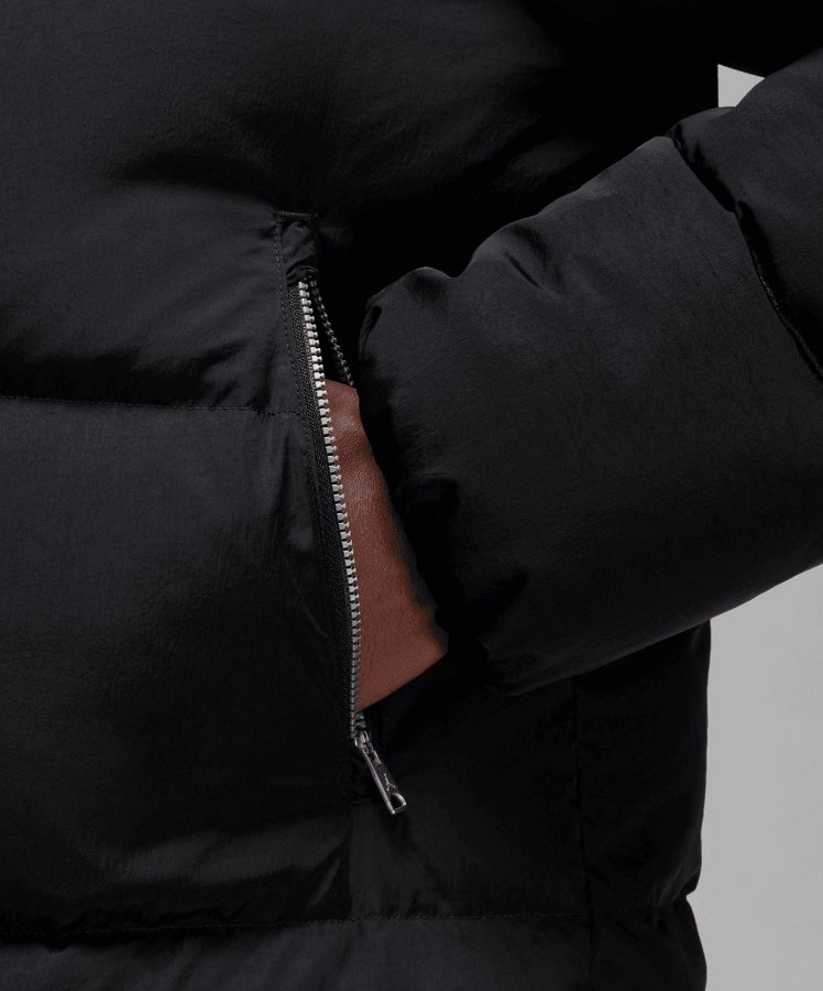 Resim Jordan Essentials Thigh Length Hooded Jacket