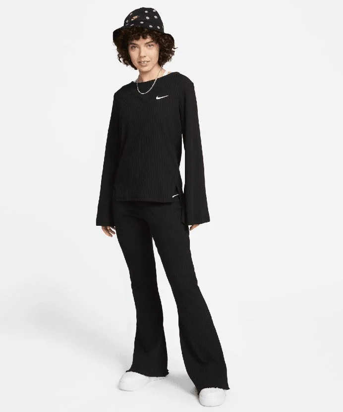 Resim Nike W Nsw Rib Jrsy Pant