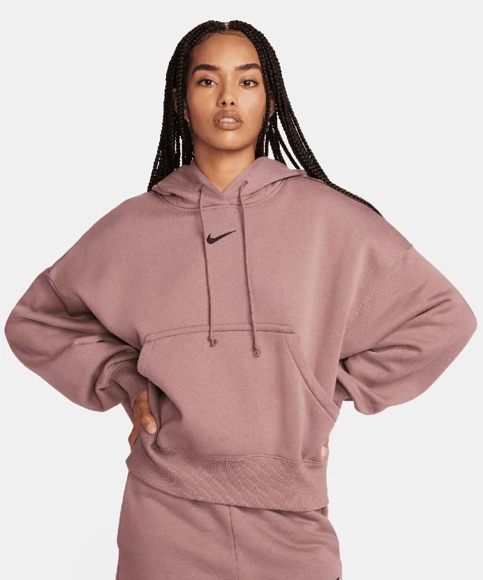 Resim Nike W Nsw Phnx Flc Oos Po Hoodie