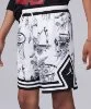 Resim Jordan Sport Dri-Fit Printed Diamond Shorts