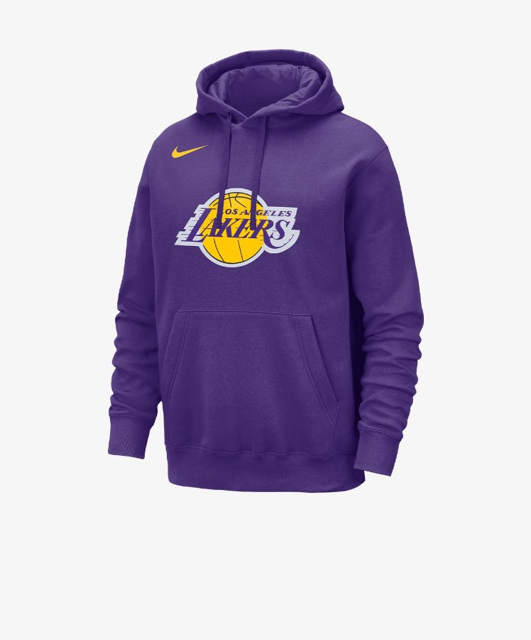 Resim Nike Los Angeles Lakers Club Hoodie
