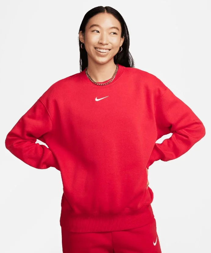 Resim Nike Sportswear Phoenix Fleece Oversized Crew-Neck Sweatshirt