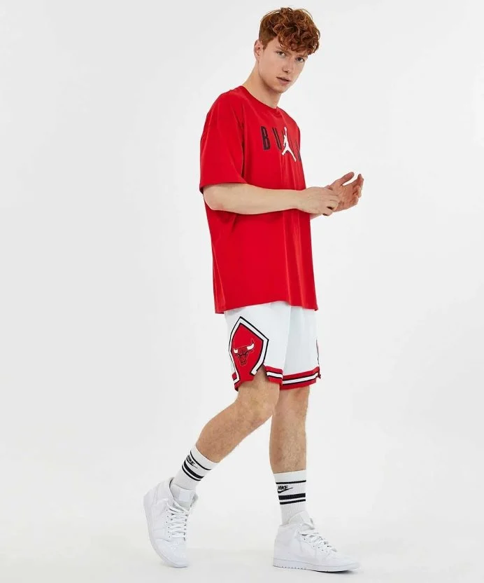 Resim Nike Chicago Bulls Association Edition NBA Swingman Shorts