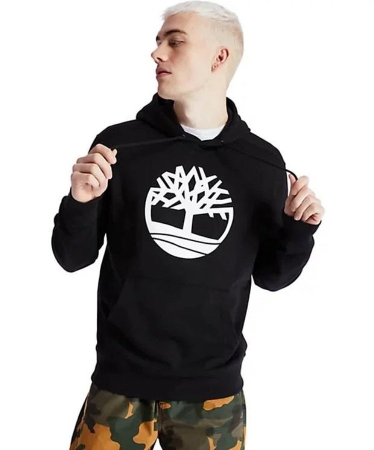 Resim Timberland YC Core Tree Logo Pull Over hoodie (Bru