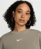 Resim Nike Sportswear Phoenix Fleece Oversized Crew-Neck Sweatshirt