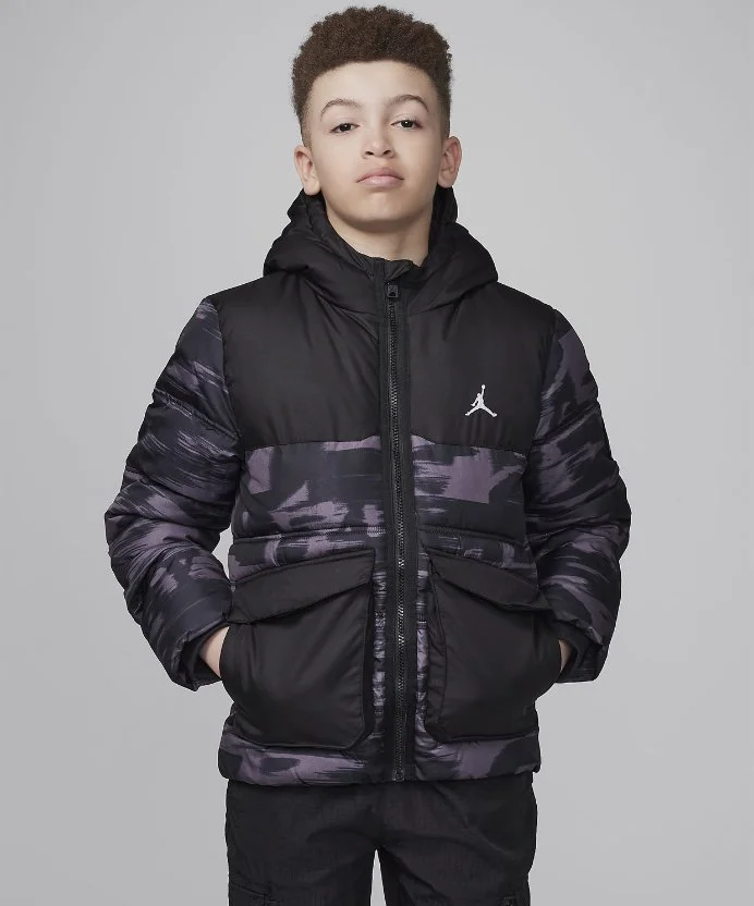 Resim Jordan Faux Down Jacket