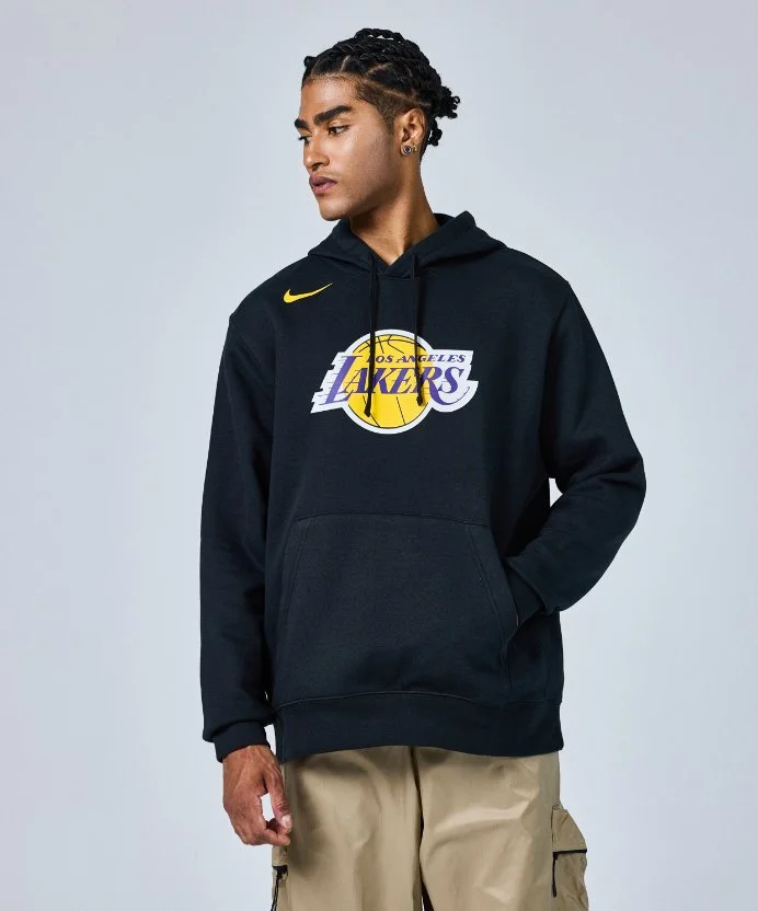 Resim Nike Los Angeles Lakers Club Hoodie