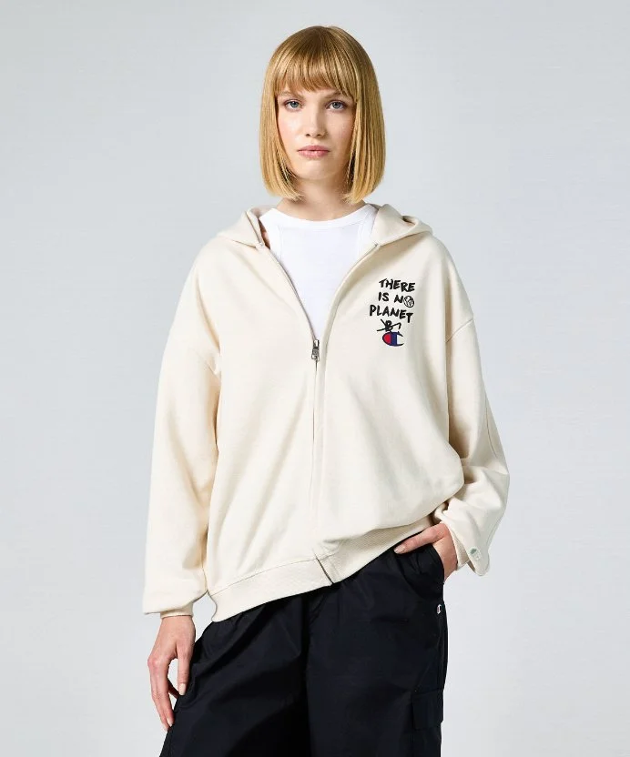 Resim Champion Hooded Full Zip Sweatshirt