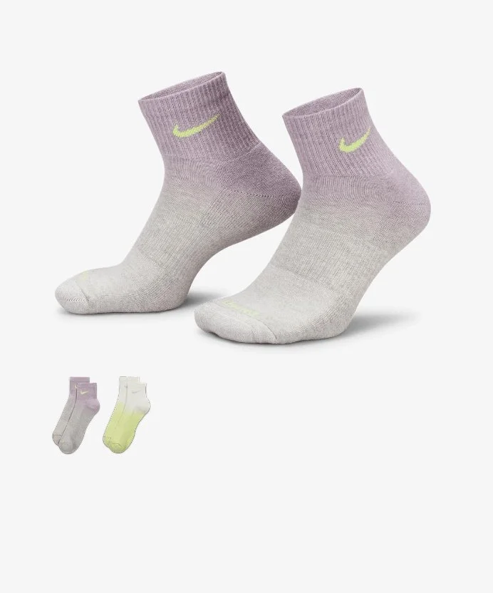 Resim Nike Everyday Plus Quarter Socks