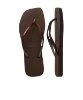 Resim Havaianas Square Glıtter Dark Brown