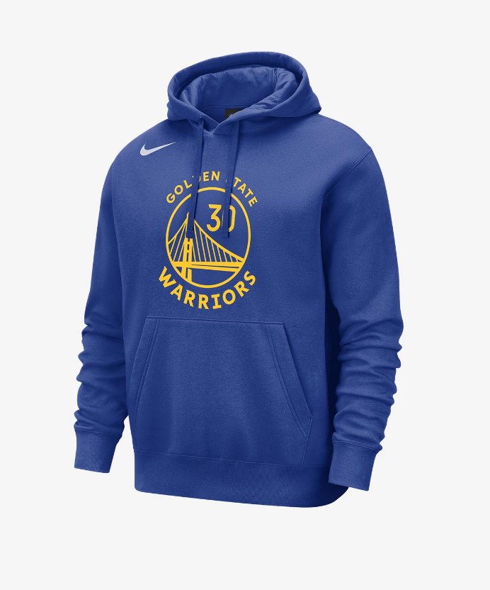 Resim Nike Golden State Warriors Club Curry Hoodie