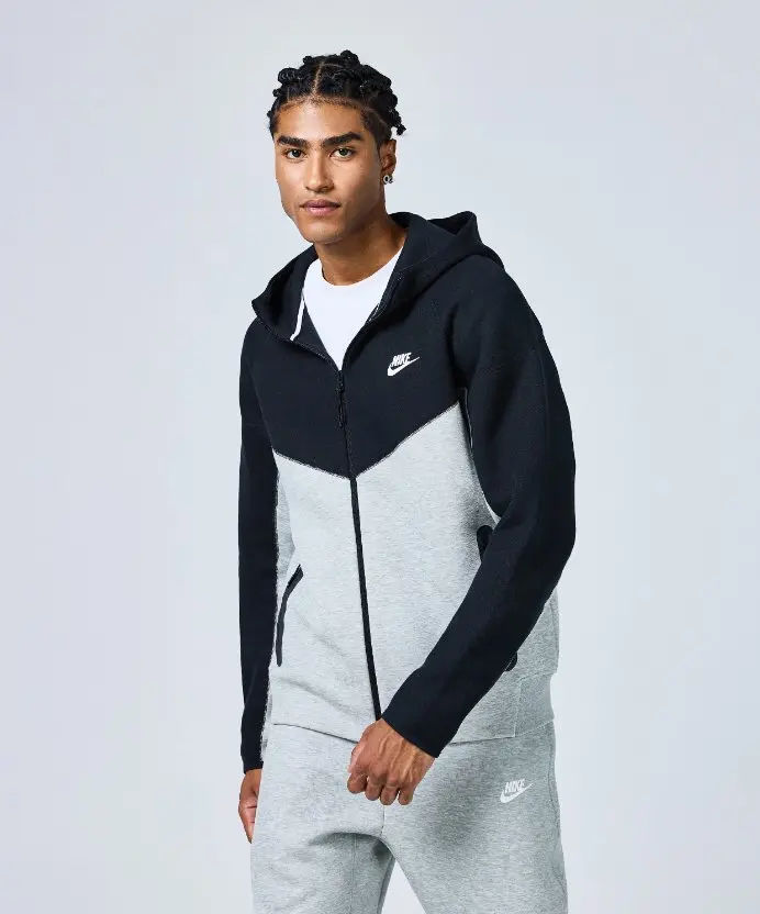Resim Nike Sportswear Tech Fleece Windrunner Full-Zip Hoodie